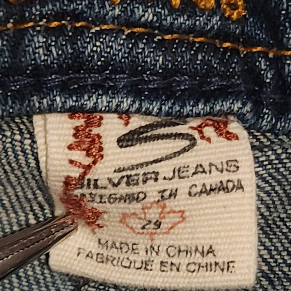 Silver Jeans these silver
